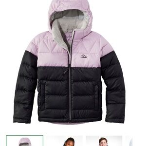 L.L. Bean Kids’ Colorblock Down Jacket